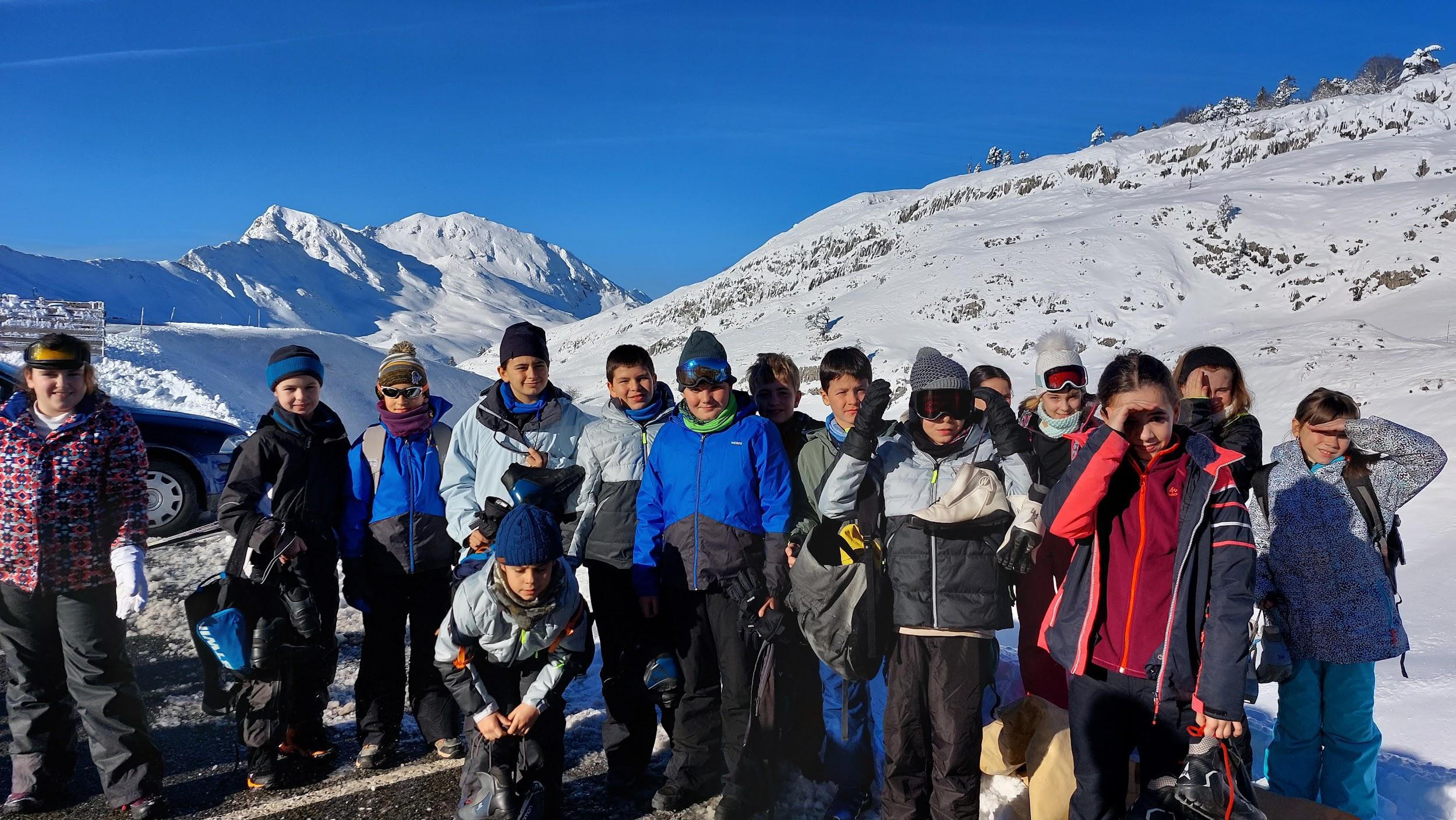 Las escuelas rurales de Malerreka comparten esta semana campamento de esquí